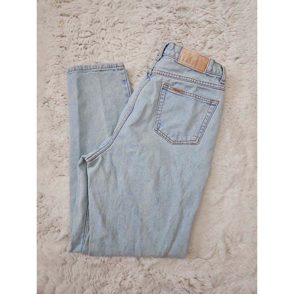 Vintage 90s AT Denim High Rise Mom Jeans‎ Light Wash Relaxed Fit Size 12
